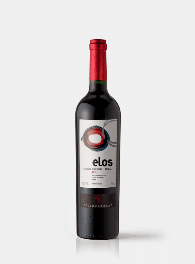 Vinho Elos Touriga Nacional & Tannat Lidio Carraro 750 mL