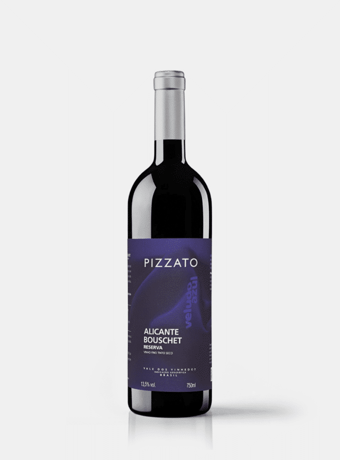 Vinho Pizzato Veludo Azul Reserva Alicante Bouschet 750 mL