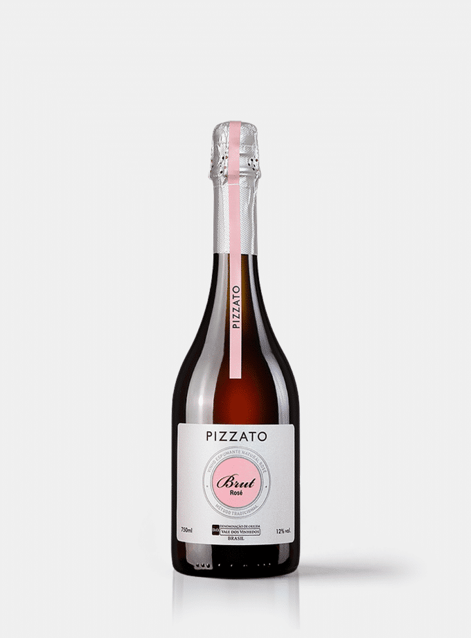 Espumante Pizzato Rosé Brut D.O.V.V. 750 mL