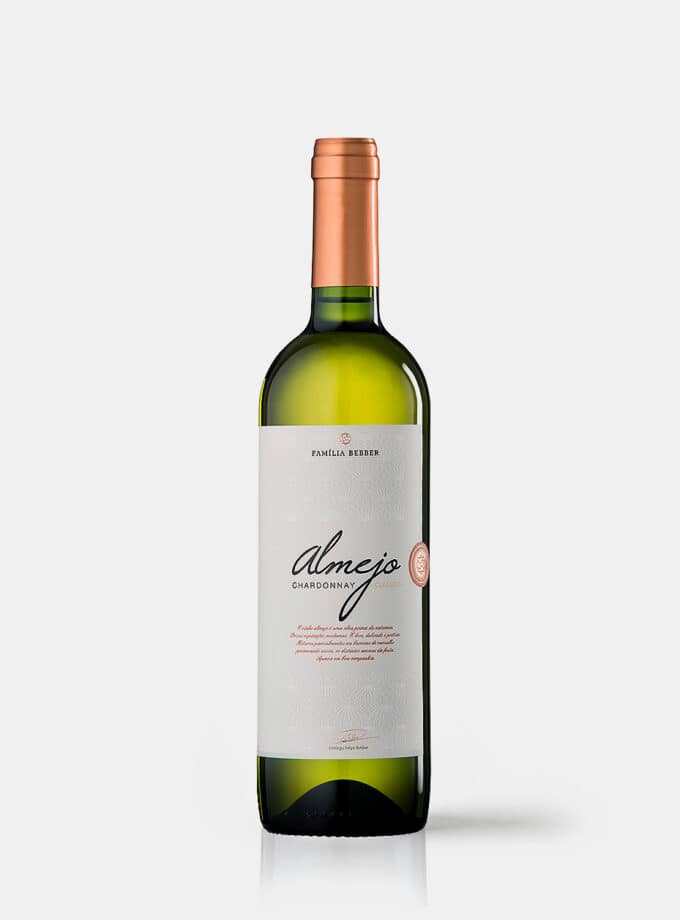 Vinho Família Bebber Almejo Chardonnay 750ML