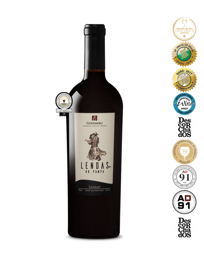 Vinho Guatambu Lendas do Pampa Tannat 2021 750 mL